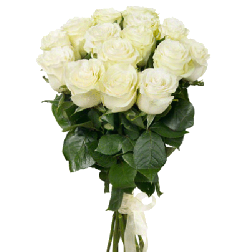 Фото товара 15 белых роз в Кривом Роге