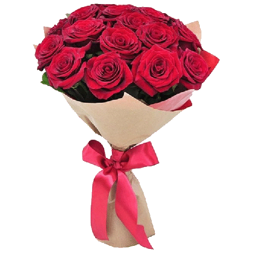 Фото товара 15 красных роз в Кривом Роге