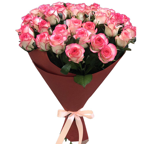 Фото товара 33 розы "Джумилия" в Кривом Роге