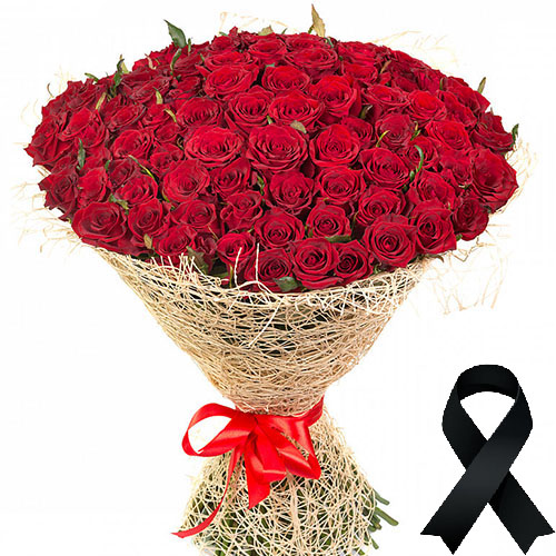 Фото товара 100 червоних троянд в Кривом Роге
