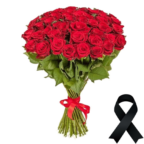 Фото товара 50 красных роз в Кривом Роге
