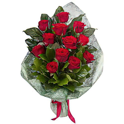 Фото товара 12 червоних троянд в Кривом Роге