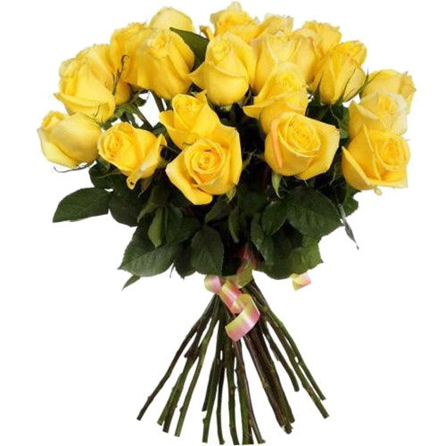 Фото товара 25 желтых роз в Кривом Роге