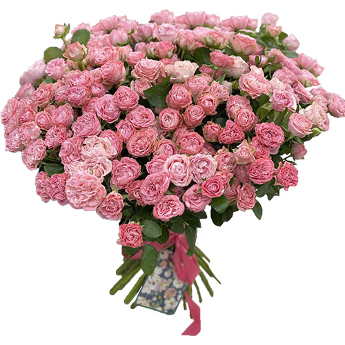 Фото товара 33 кустовые пионовидные розы в Кривом Роге