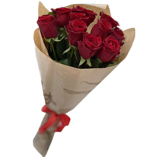 Фото товара Букет червоних троянд 11 шт в Кривом Роге
